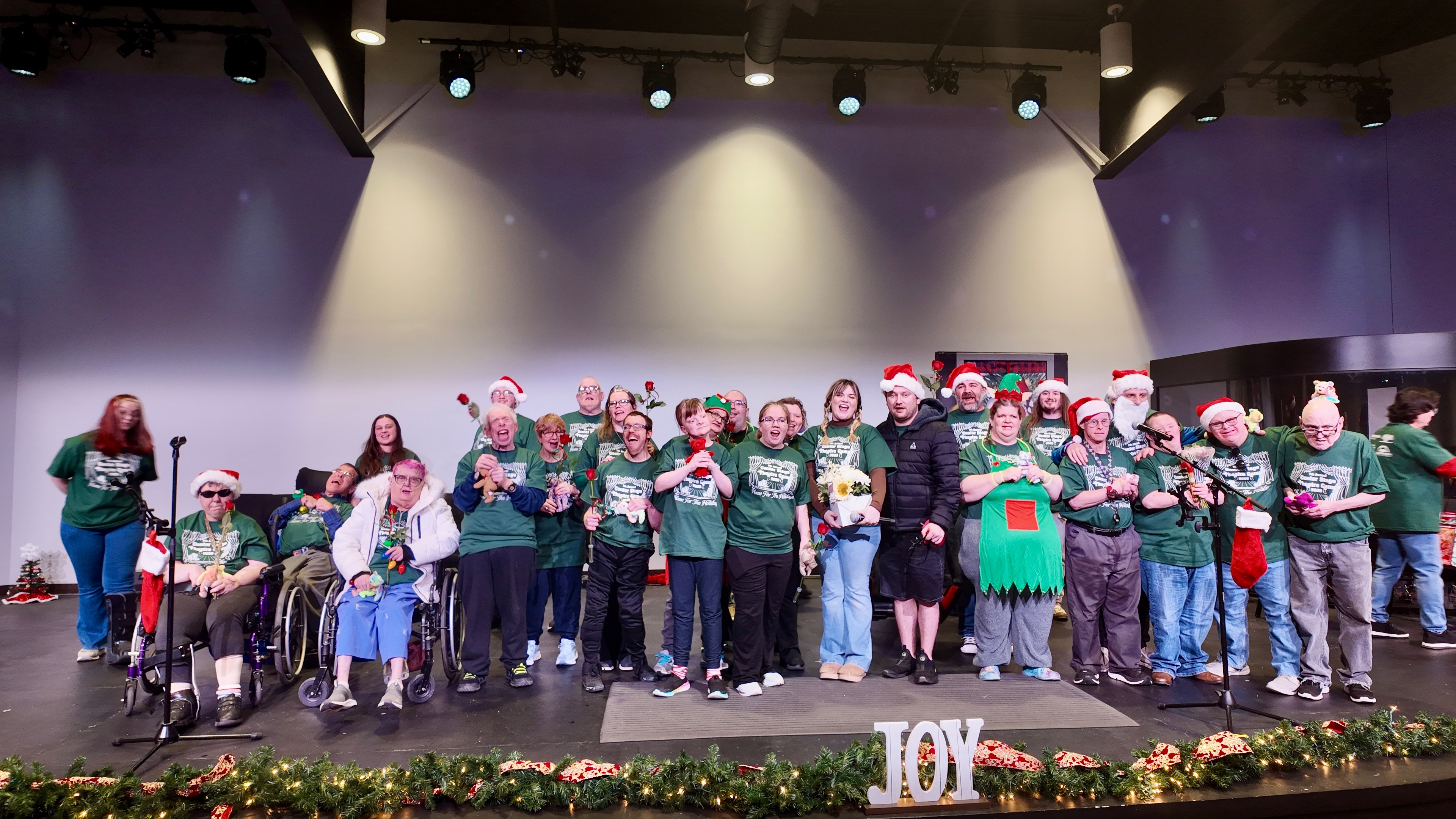 CST Cast.png Group photo from Center Stage Theatre Camp 2025
