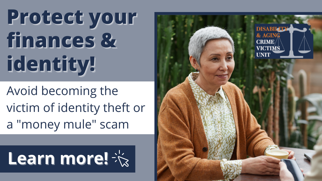 Protect your finances & identity! Avoid becoming the victim of identity theft or a 